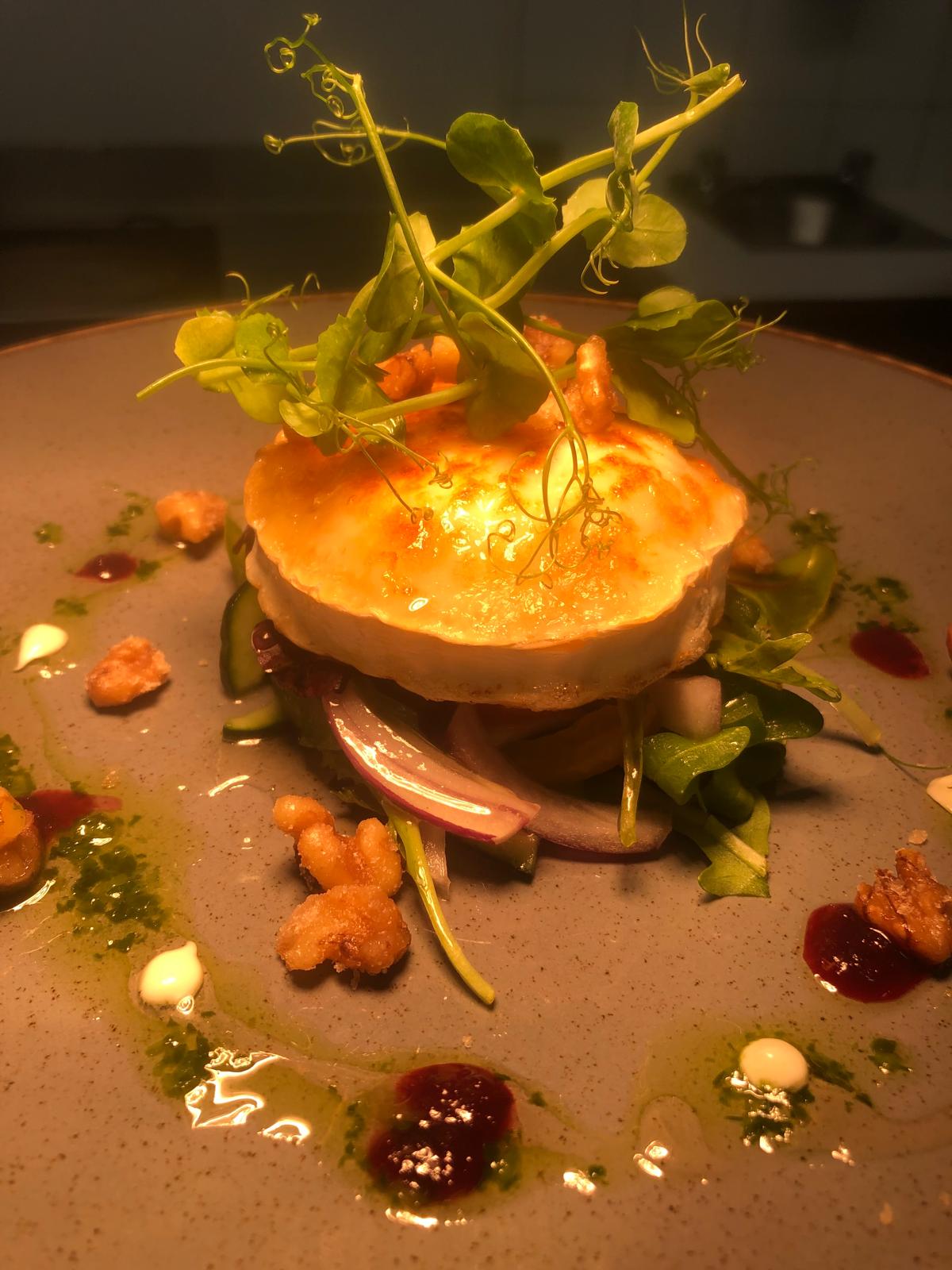 Baked Camembert Tart